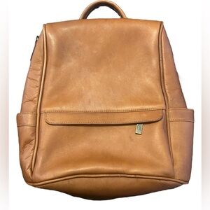 Claire Chase HUDSON BACKPACK TOTE Leather